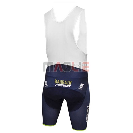 2018 Maglia Bahrain Merida Rosso